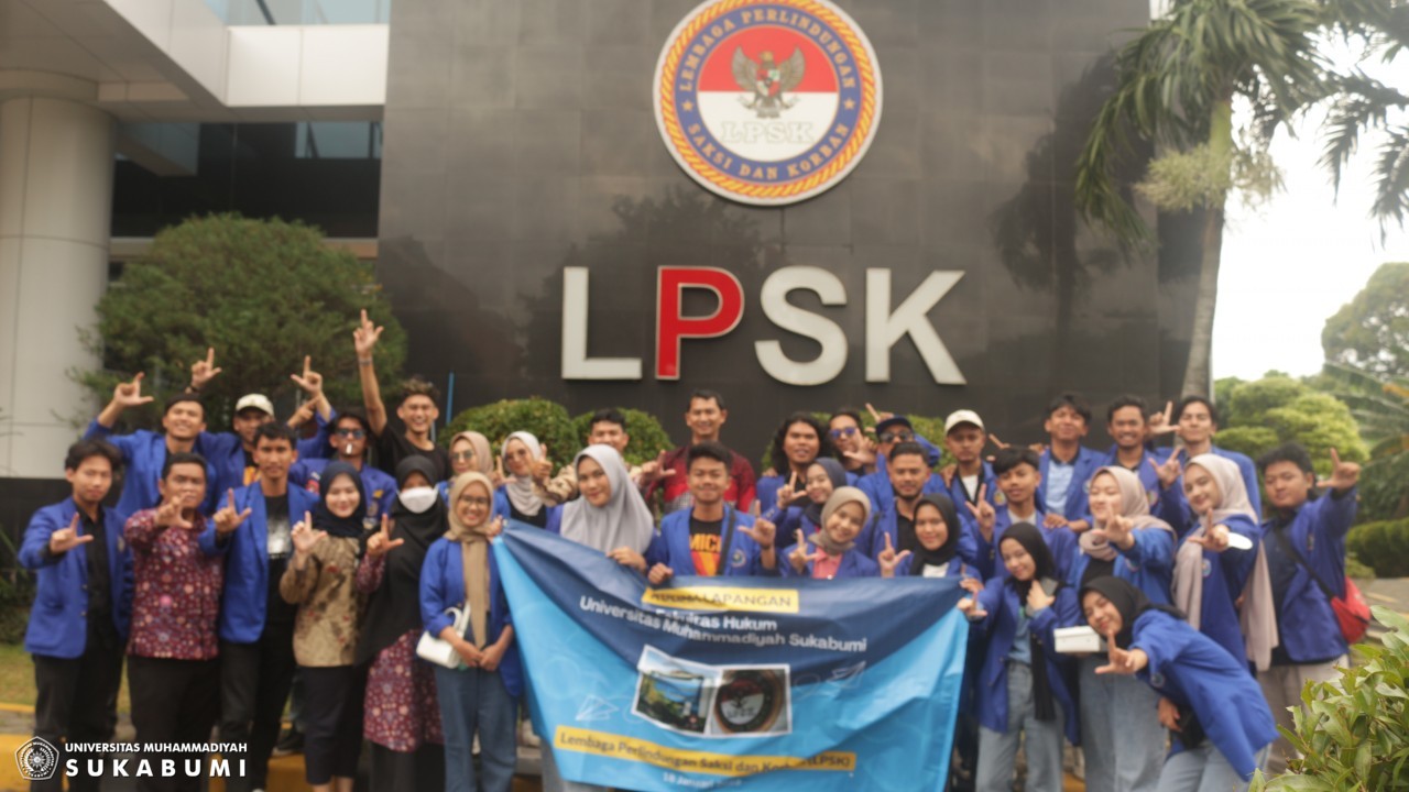 Kunjungi LPSK Mahasiswa Fakultas Hukum UMMI Siap Jadi Sahabat Saksi dan Korban