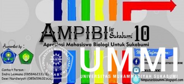 Mahasiswa Biologi UMMI Gelar AMPIBI Ke-10, 1-26 Februari 2017