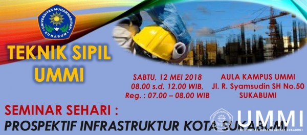 Ikuti Seminar Sehari : Prospek Infrastruktur Kota Sukabumi