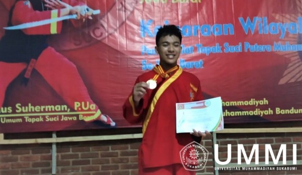 M. Maulana Rizki Mahasiswa Prodi TI UMMI Goes to World Championship Pencak Silat Tapak Suci